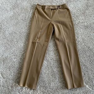 Talbots Petite Stretch Tan Dress Pants